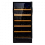 Front View of Chateau Winecooler 30 Bottles Wine Cooler Model CW36TH SNS Small Wine Fridge