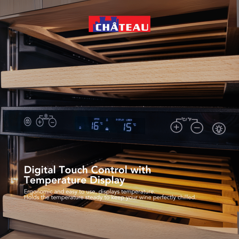 CW 1051H DB - Digital Touch Control with Temperature Display