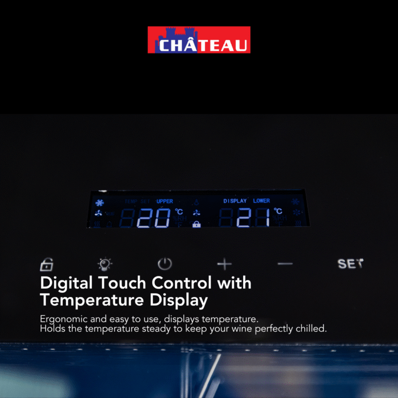 CW 1161Z DB - Digital Touch Control with Temperature Display