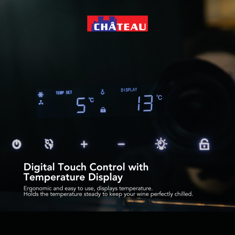CW 361Z SB - Digital Touch Control with Temperature Display